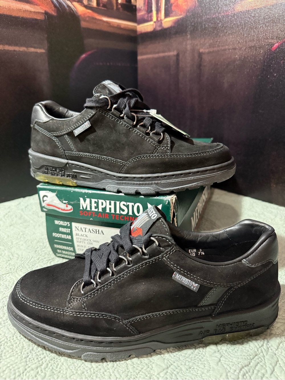 Mephisto Natasha Women’s 7.5 Lace-Up Sneakers